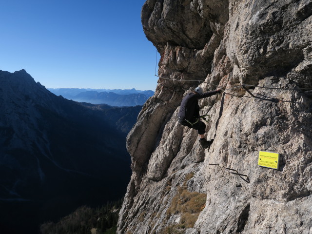 Unterer Stripsenkopf-Klettersteig: Erich (31. Okt.)