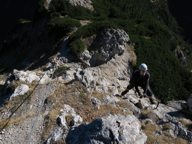 Unterer Stripsenkopf-Klettersteig: Erich (31. Okt.)