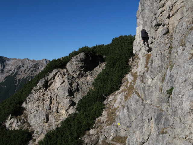 Oberer Stripsenkopf-Klettersteig: Erich (31. Okt.)