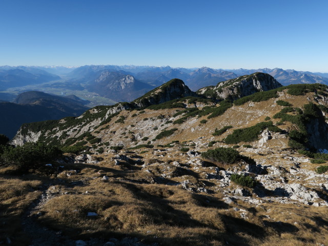 Weg 835 zwischen Pyramidenspitze und Elferkogel (1. Nov.)