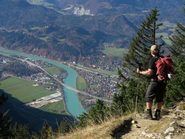 Erich auf Weg 835 zwischen Petersköpfl und Naunspitze-Südwestgrat (1. Nov.)