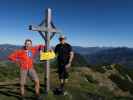 Ich und Erich am Feldberg, 1.813 m (31. Okt.)