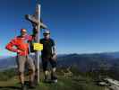 Ich und Erich am Feldberg, 1.813 m (31. Okt.)