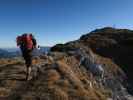 Erich auf Weg 836 zwischen Elferkogel und Pyramidenspitze (1. Nov.)