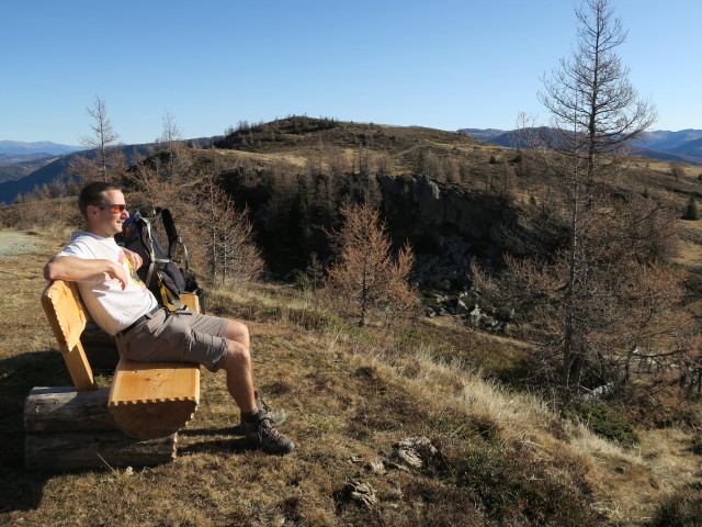 Ich auf Weg 8 zwischen Burgstallberg und Oberer Krasserh&uuml;tte