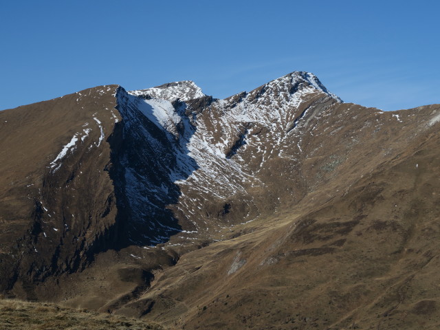 Poisnig, Reitereck und Wandspitze vom Hirneck aus