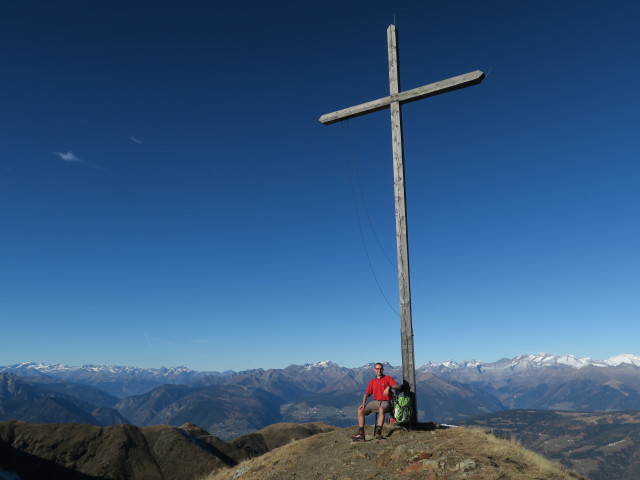 Ich auf der Gro&szlig;en Pfannspitze, 2.445 m