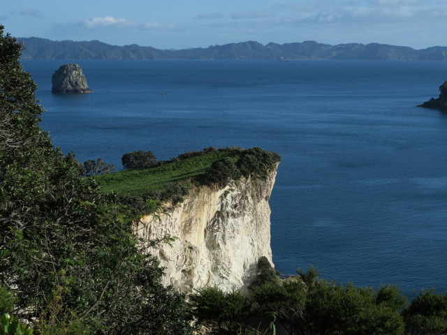 vom Cathedral Cove Walk Richtung Nordosten (17. Nov.)