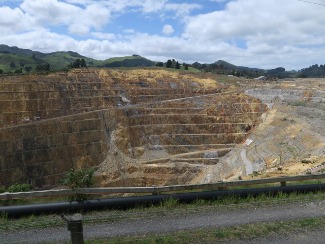 Martha Hill Mine in Waihi (17. Nov.)