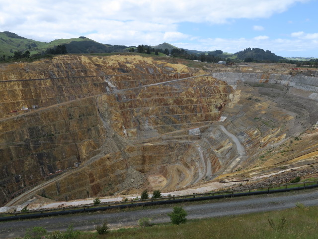 Martha Hill Mine in Waihi (17. Nov.)