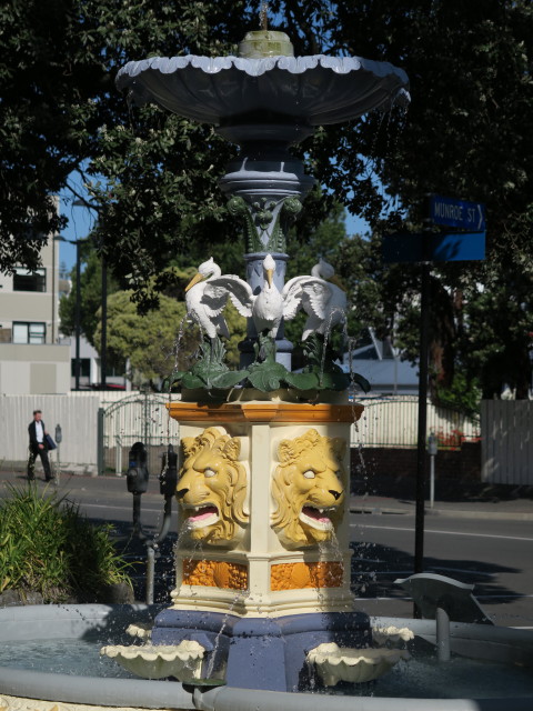 Clive Square Gardens in Napier (19. Nov.)