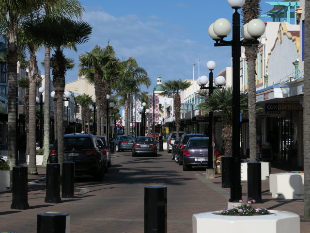 Emerson Street in Napier (19. Nov.)