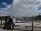 Markus, Mama, Papa und ich auf der Geyser Flat in Te Puia (18. Nov.)