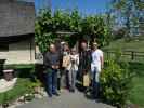 Papa, Mama, Markus und ich in der De La Terre Winery (19. Nov.)