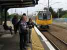 Mama in der Porirua Railway Station (21. Nov.)