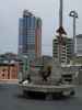 Mama am Civic Square in Wellington (21. Nov.)