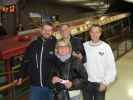 Markus, Mama, Papa und ich in der Station Lambton Quay der Wellington Cable Car (21. Nov.)