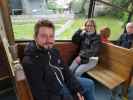 Markus und Mama in der Wellington Cable Car (21. Nov.)