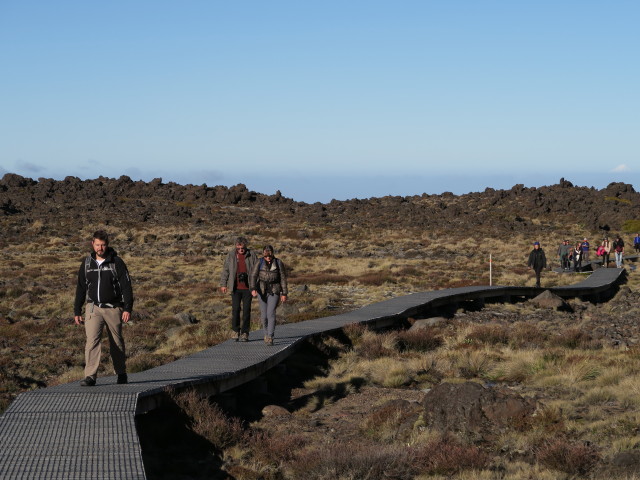 Tongariro Alpine Crossing: Markus am Mangatepopo Valley Track (23. Nov.)