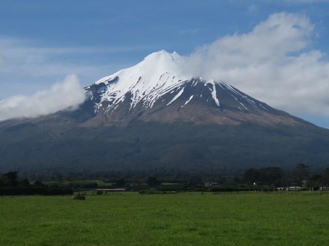 Mount Taranaki von der Opunake Road aus (24. Nov.)