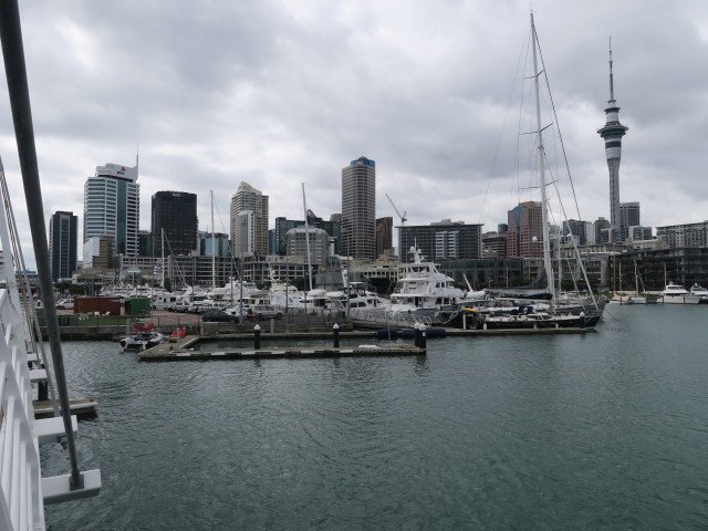 Viaduct Harbour in Auckland (27. Nov.)