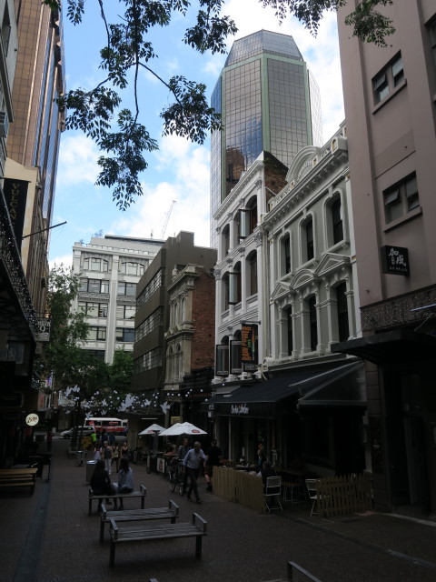 Vulcan Lane in Auckland (27. Nov.)