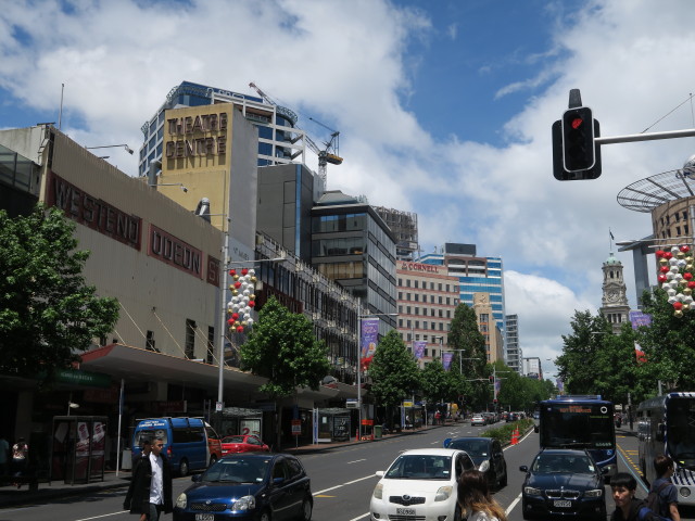 Queen Street in Auckland (27. Nov.)