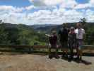 Papa, Markus, Mama und ich auf der Whanganui River Road (22. Nov.)