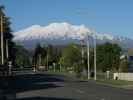 Mount Ruapehu von Ohakune aus (22. Nov.)