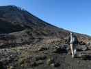 Tongariro Alpine Crossing: Markus zwischen Soda Springs und South Crater (23. Nov.)