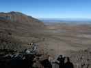 Tongariro Alpine Crossing: zwischen Soda Springs und South Crater (23. Nov.)