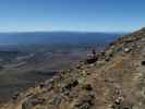 Tongariro Alpine Crossing: zwischen South Crater und Mount Ngauruhoe (23. Nov.)