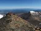 Tongariro Alpine Crossing: zwischen South Crater und Mount Ngauruhoe (23. Nov.)