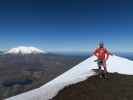 Tongariro Alpine Crossing: Ich am Mount Ngauruhoe, 2.291 m (23. Nov.)