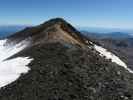 Tongariro Alpine Crossing: zwischen Mount Ngauruhoe und South Crater (23. Nov.)