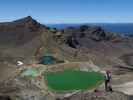 Tongariro Alpine Crossing: Ich bei den Emerald Lakes (23. Nov.)