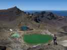 Tongariro Alpine Crossing: Ich bei den Emerald Lakes (23. Nov.)