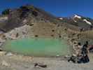 Tongariro Alpine Crossing: Emerald Lakes (23. Nov.)