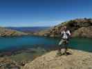 Tongariro Alpine Crossing: Ich bei den Emerald Lakes (23. Nov.)