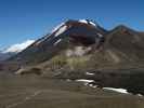 Tongariro Alpine Crossing: zwischen Emerald Lakes und Blue Lake (23. Nov.)