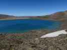 Tongariro Alpine Crossing: Blue Lake (23. Nov.)