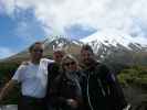 Ich, Papa, Mama und Markus beim Dawson Falls Visitor Center (24. Nov.)