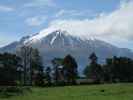 Mount Taranaki von der Opunake Road aus (24. Nov.)