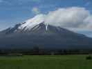 Mount Taranaki von der Opunake Road aus (24. Nov.)