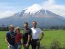 Papa, Mama, Markus und ich auf der Opunake Road (24. Nov.)