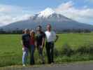 Papa, Mama, Markus und ich auf der Opunake Road (24. Nov.)