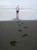 Markus am Piha Beach (26. Nov.)