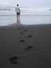 Markus am Piha Beach (26. Nov.)