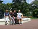 Papa, Mama, Markus und ich im Albert Park in Auckland (27. Nov.)