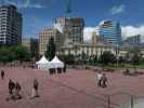 Aotea Square in Auckland (27. Nov.)